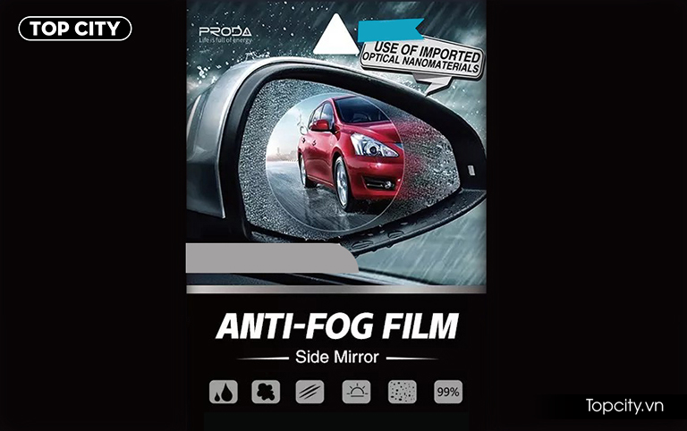 Miếng dán Remax chống sương mù gương chiếu hậu ô tô - 1